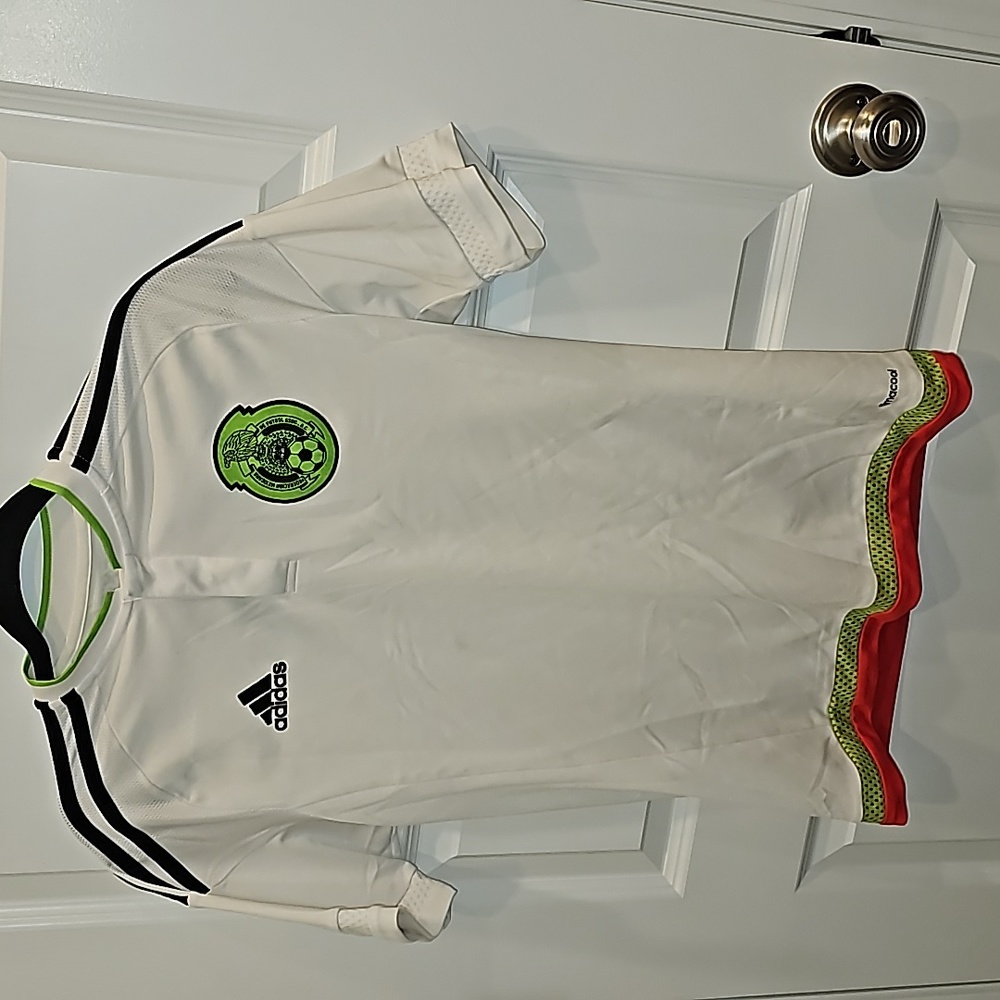 Adidas Mexico 2015/2016 Away Football Jersey (S)